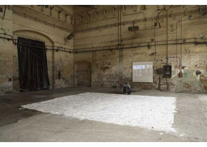 Sean Rogg - Wood at tina b., The Prague Contemporary Art Festival